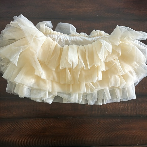 NWT Sunday in Brooklyn Strapless Layered Tulle Top - Picture 4 of 10